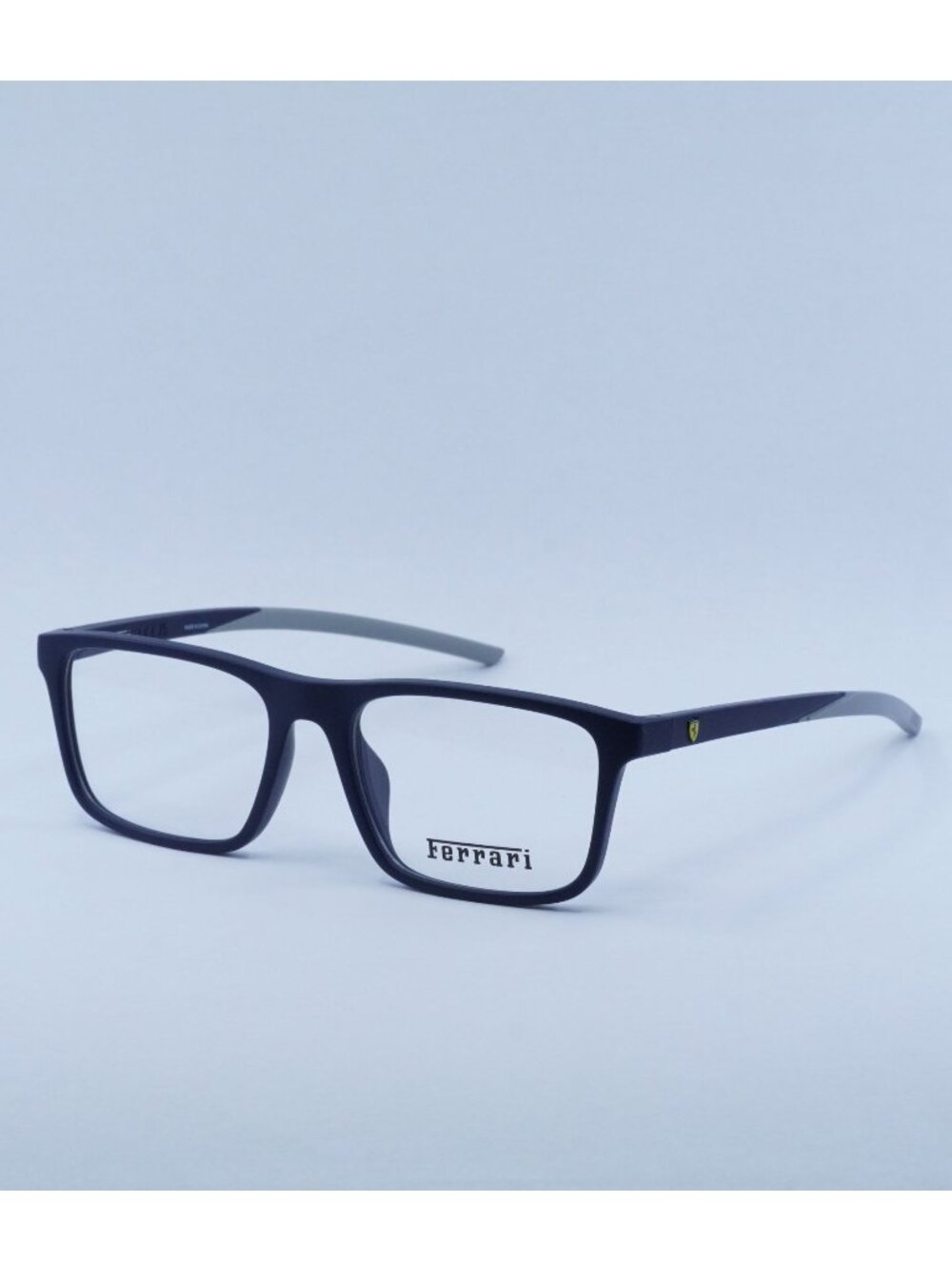 Scuderia Ferrari FZ8001U 509 Eyeglasses Matte Blue 56mm Rectangle Frame